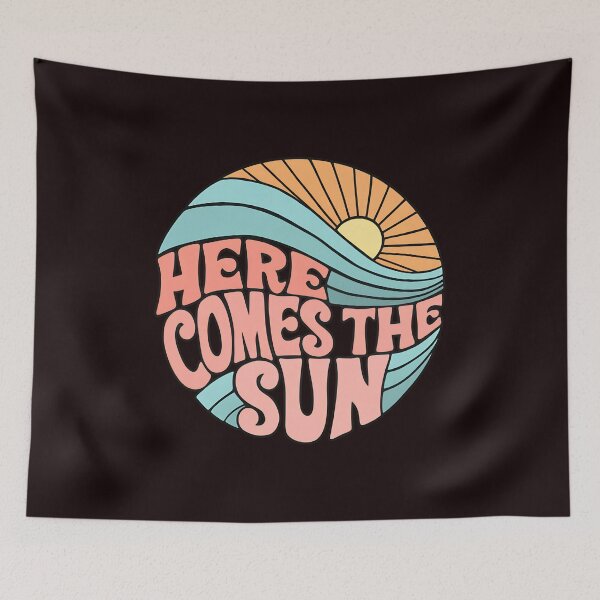 Item preview, Retro Wavy Sun Phrase Circular designed and sold by FosterSheila81.