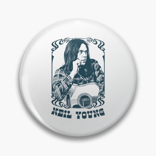 Item preview, Neil Young Blue Portrait Graphic designed and sold by 0Legacy0.