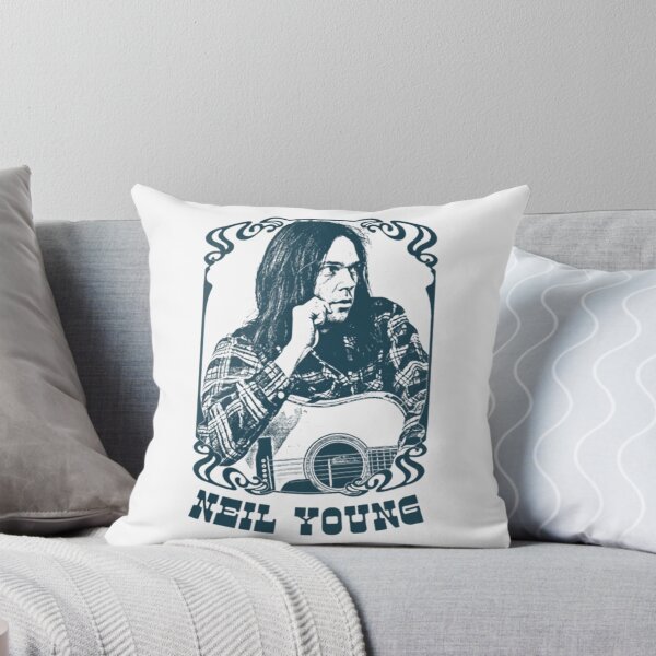 Artikelvorschau, Neil Young Blaues Porträt Grafik entworfen und verkauft von 0Legacy0.