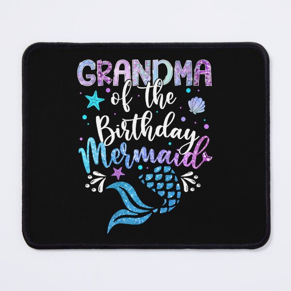 Item preview, Grandma Of The Birthday Mermaid designed and sold by smiadraspi.