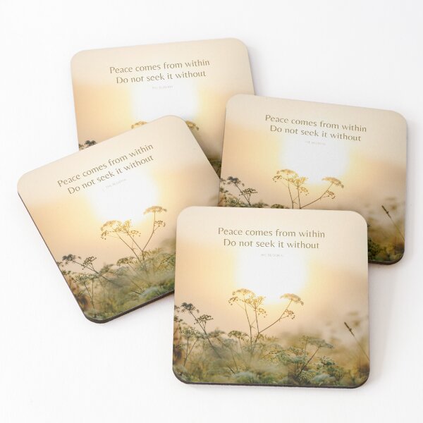 Item preview, Peace is within - A Reminder - The Buddha designed and sold by InspiredByTruth.
