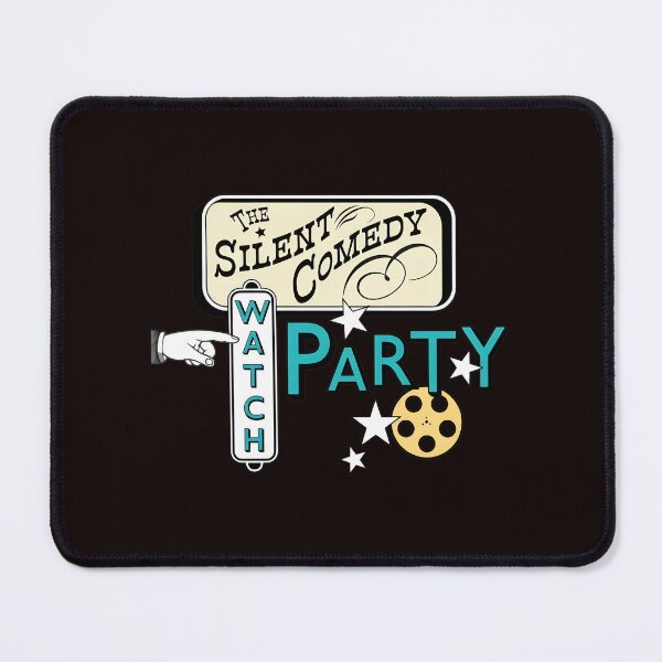 Item preview, The Silent Comedy Watch Party Vintage Graphic designed and sold by FosterSheila81.