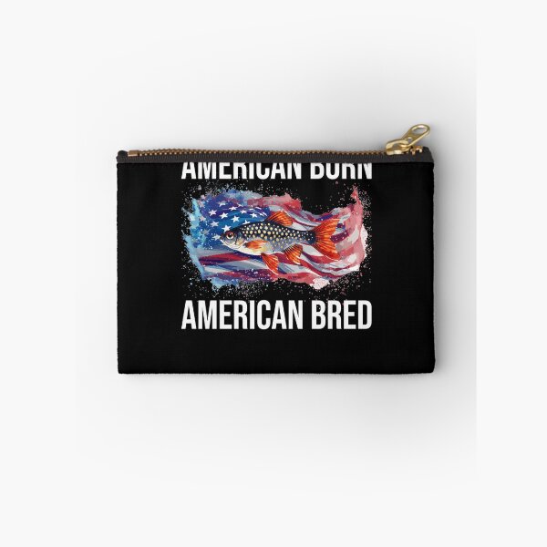 Item preview, American Born American Bred Funny Aquarium Fish designed and sold by alanxgoldberger.