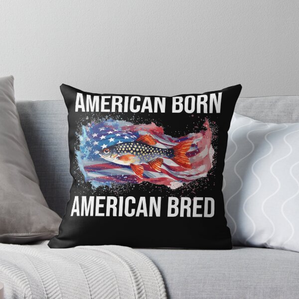 Item preview, American Born American Bred Funny Aquarium Fish designed and sold by alanxgoldberger.