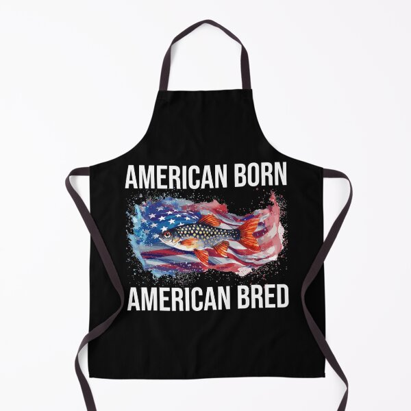 Item preview, American Born American Bred Funny Aquarium Fish designed and sold by alanxgoldberger.