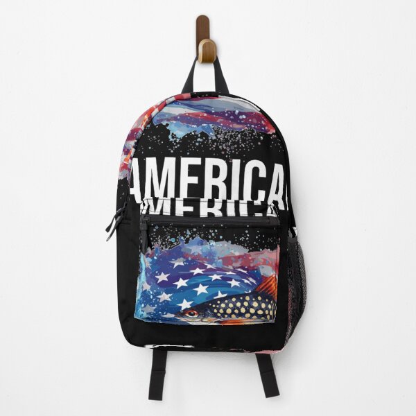 Item preview, American Born American Bred Funny Aquarium Fish designed and sold by alanxgoldberger.