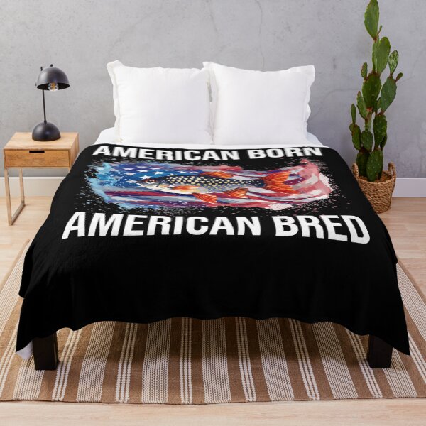 Item preview, American Born American Bred Funny Aquarium Fish designed and sold by alanxgoldberger.