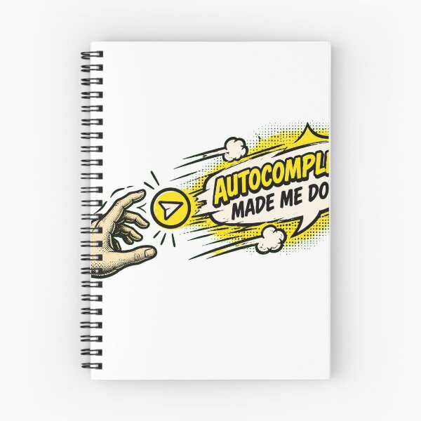 Item preview, Autocomplete Made Me Do It Shirt | Funny Texting Humor Graphic Tee designed and sold by RokomariFabric.