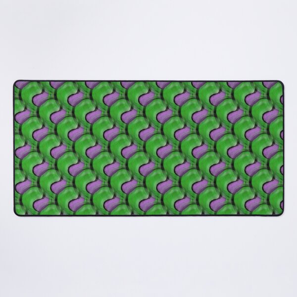 Item preview, Retro Colorful Abstract Pattern in Green and Mauve designed and sold by Artistestella.