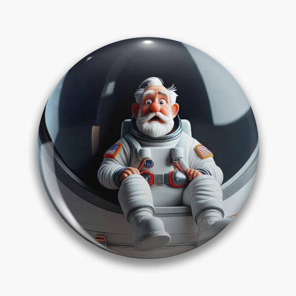 Item preview, Old Fart as an Astronaut designed and sold by Colin Bentham.