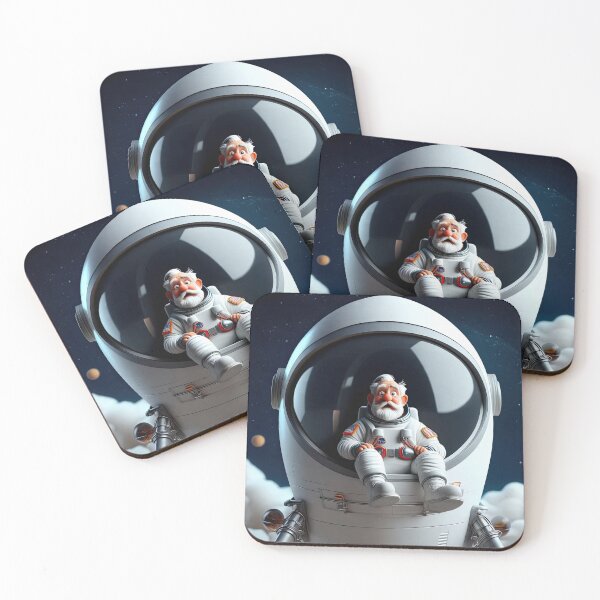 Item preview, Old Fart as an Astronaut designed and sold by Colin Bentham.