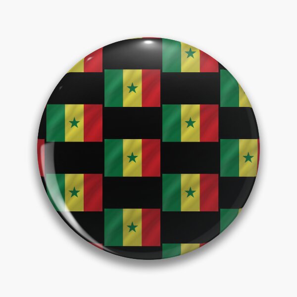 Item preview, Senegalese Waving Flag Heritage Collection for Fans designed and sold by YAZ.