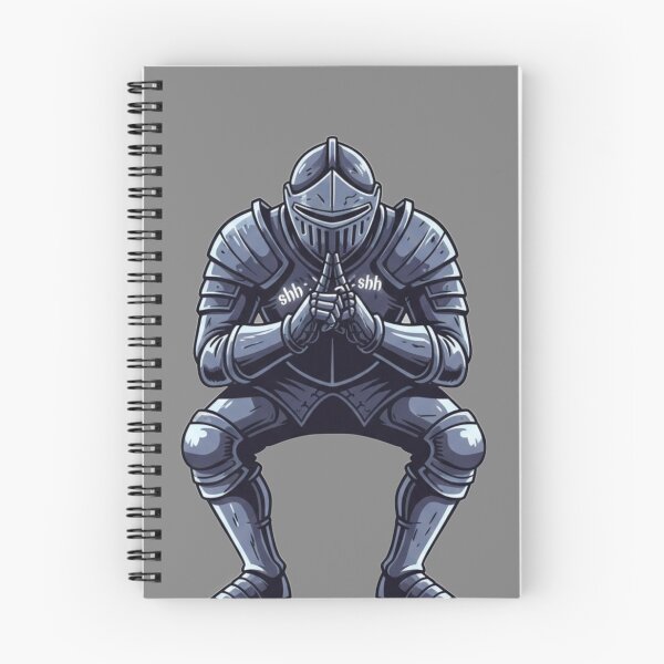 Item preview, Shhh Keep Quiet Knight Sign designed and sold by randomlyours.