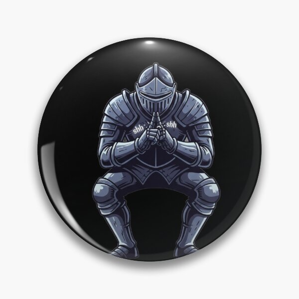 Item preview, Shhh Keep Quiet Knight Sign designed and sold by randomlyours.