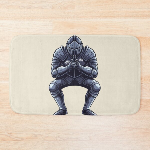 Item preview, Shhh Keep Quiet Knight Sign designed and sold by randomlyours.