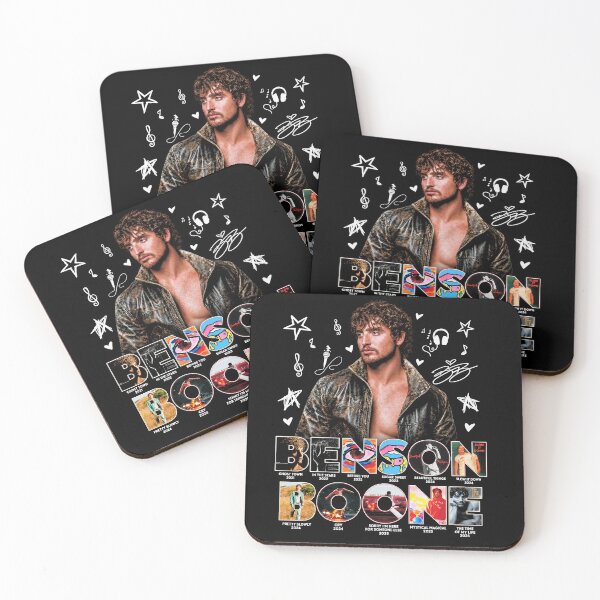 Item preview, Collage de fan art sobre la evolución musical de Benson Boone designed and sold by Abigaildixon92.