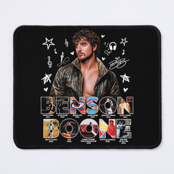 Item preview, Benson Boone Music Evolution Fan Art Collage  designed and sold by Abigaildixon92.