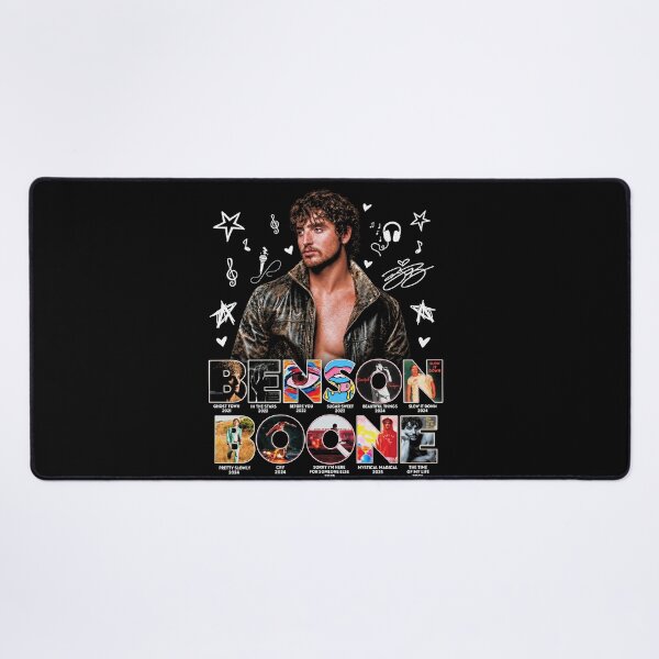 Item preview, Benson Boone Music Evolution Fan Art Collage designed and sold by Abigaildixon92.
