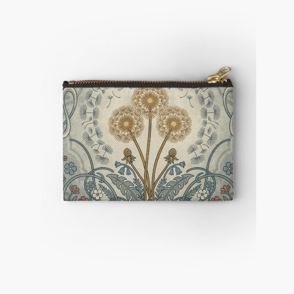 Item preview, Art Nouveau Dandelion Garden – Vintage Botanical Poster with Ornate Floral Frame designed and sold by Tamas Das.