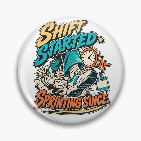 Item preview, ER Nurse Shift Started Sprinting Since designed and sold by EvergreenPark - Tee Studio.