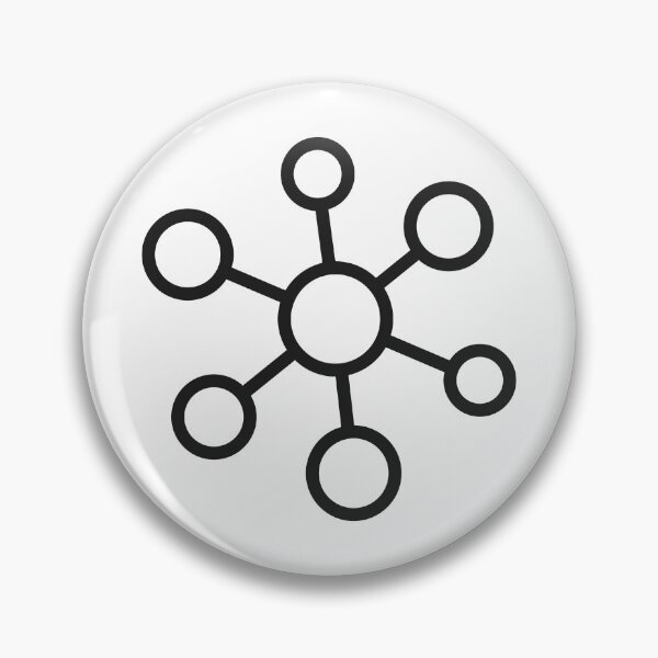 Item preview, Neural Network Nodes Icon designed and sold by VectorForge Studio.