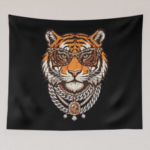 Item preview, Tiger Wild Animal designed and sold by smiadraspi.