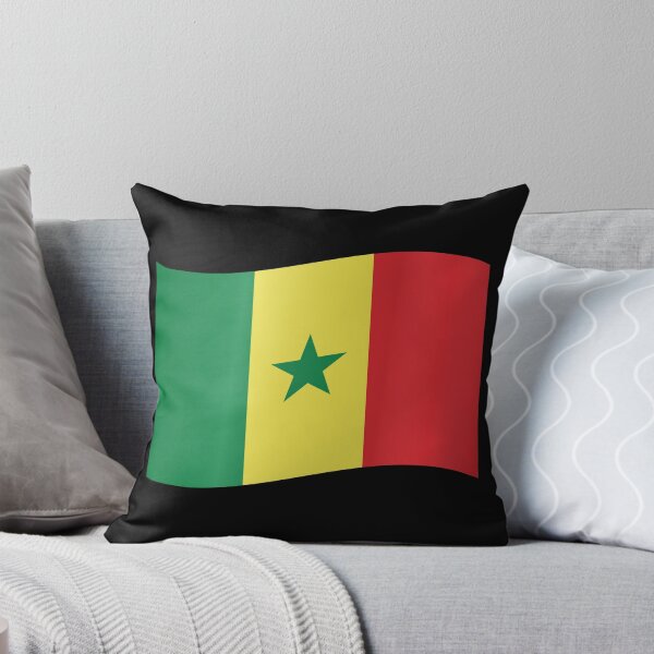 Item preview, Senegalese Waving Flag Statement Style for Supporters designed and sold by YAZ.