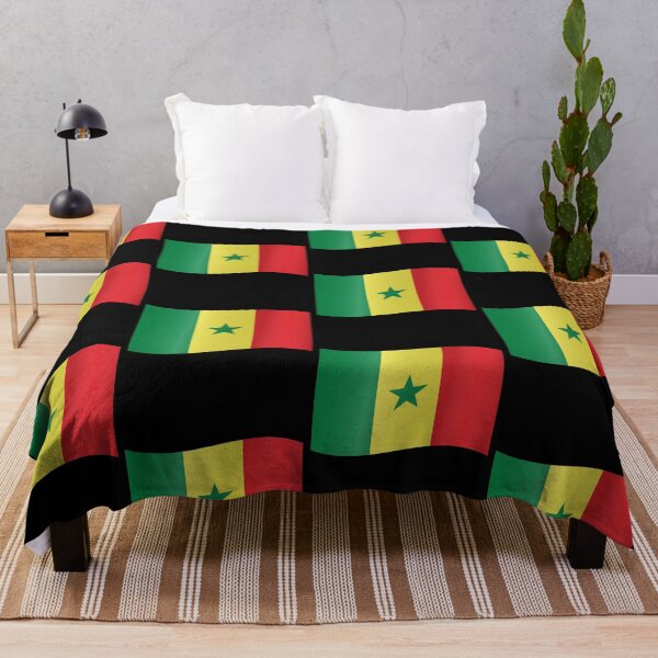 Item preview, Senegalese Waving Flag Statement Style for Supporters designed and sold by YAZ.