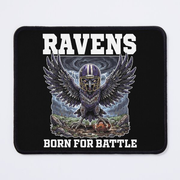 Item preview, RAVENS BORN FOR BATTLE - BAL RAVENS designed and sold by KEF Custom.