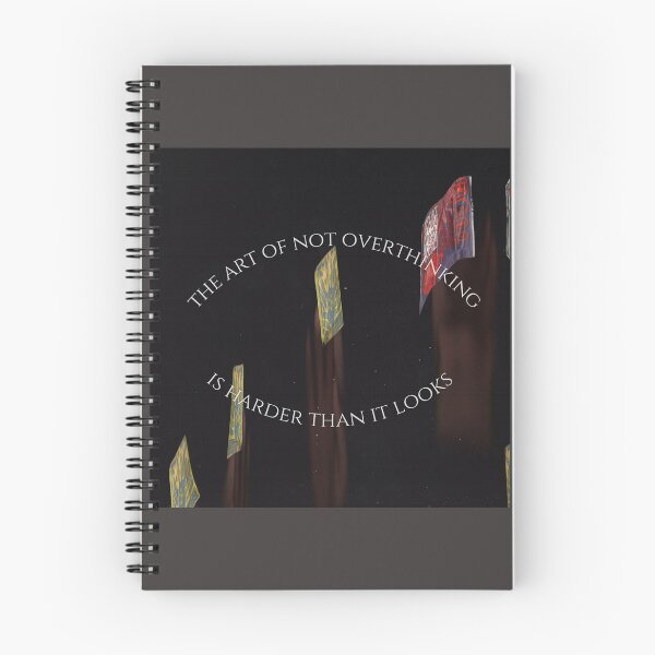 Item preview, The art of not overthinking is harder than it looks designed and sold by MeganPoell.
