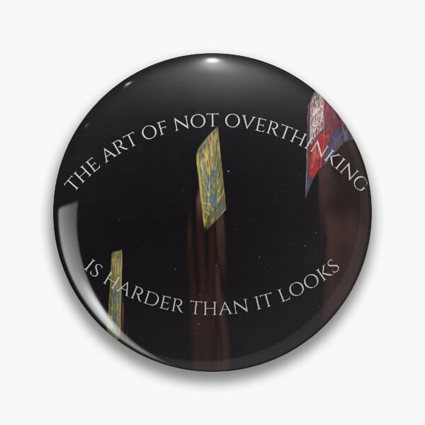 Item preview, The art of not overthinking is harder than it looks designed and sold by MeganPoell.