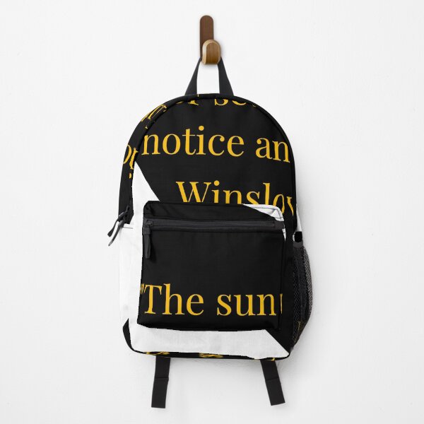 Item preview, Winslow Homer Quote – Gold Text Black Heart designed and sold by TheIconSmith.
