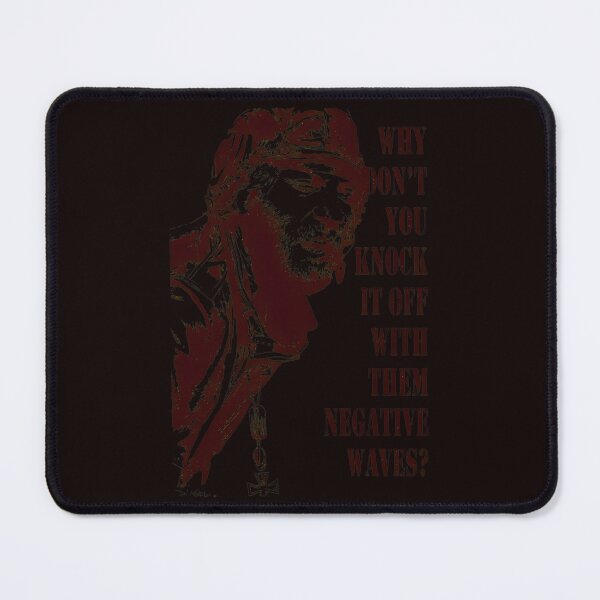 Item preview, Knock It Off With Them Negative Waves Portrait designed and sold by FosterSheila81.