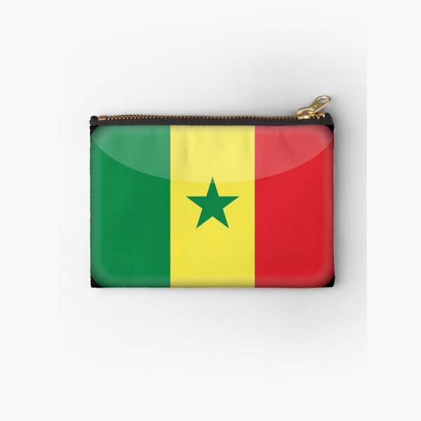 Item preview, Senegalese 3D Flag Cultural Identity & Expat Style designed and sold by YAZ.
