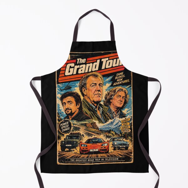 Artikelvorschau, The Grand Tour – Jeremy Clarkson, Richard Hammond & James May | Vintage-Comic aus den 80ern entworfen und verkauft von AS94 Creative Designs.