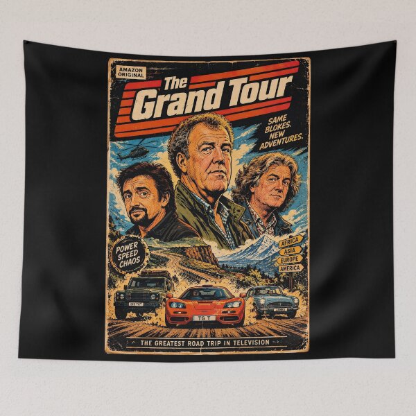 Item preview, The Grand Tour – Jeremy Clarkson, Richard Hammond & James May | Vintage 80s Comic Book designed and sold by AS94 Creative Designs.
