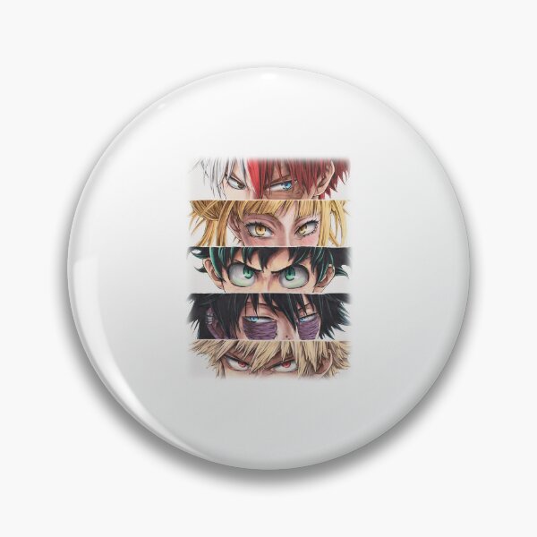 Item preview, My Hero Academia Eyes Collage Anime Hero Art designed and sold by emangimut.