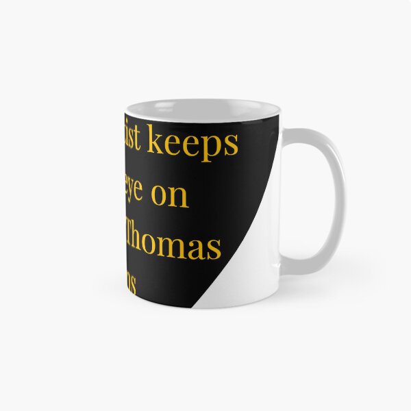 Item preview, Thomas Eakins Quote – Gold Text Black Heart designed and sold by TheIconSmith.