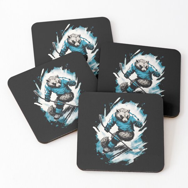 Item preview, Aggressive Badger Plays Hockey designed and sold by JessicaBrownn.