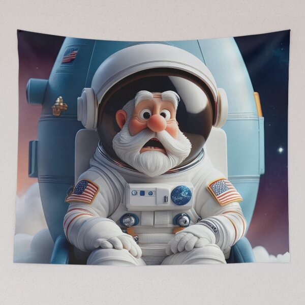 Item preview, Old Fart as an Astronaut designed and sold by Colin Bentham.