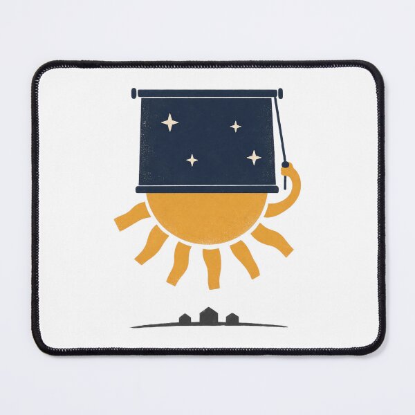 Item preview, The Sun Closes Early - Surreal Winter Screenprint designed and sold by Fawn Crafts.