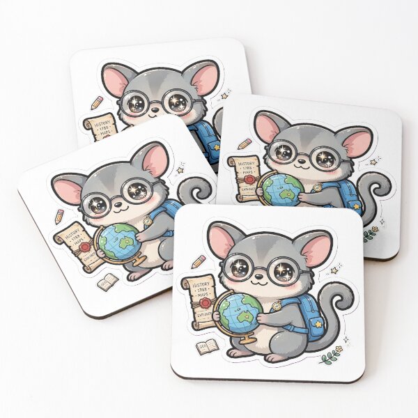 Item preview, Kawaii History Sugar Glider Explorer Globe designed and sold by Wildlife-Walk.