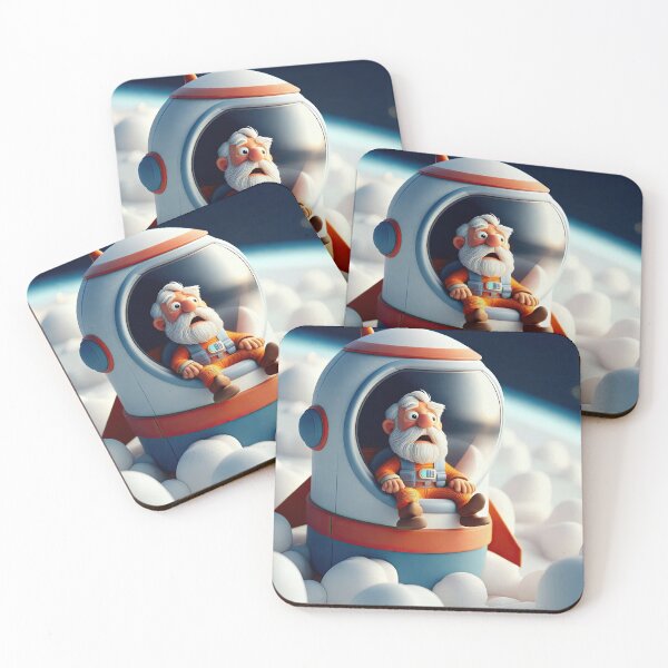 Item preview, Old Fart as an Astronaut designed and sold by Colin Bentham.