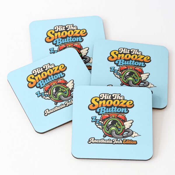Item preview, Hit The Snooze Button Anesthesia Tech Edition designed and sold by Timeless Junction.
