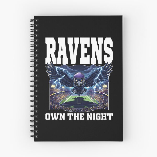 Item preview, RAVENS OWN THE NIGHT - BAL RAVENS designed and sold by KEF Custom.