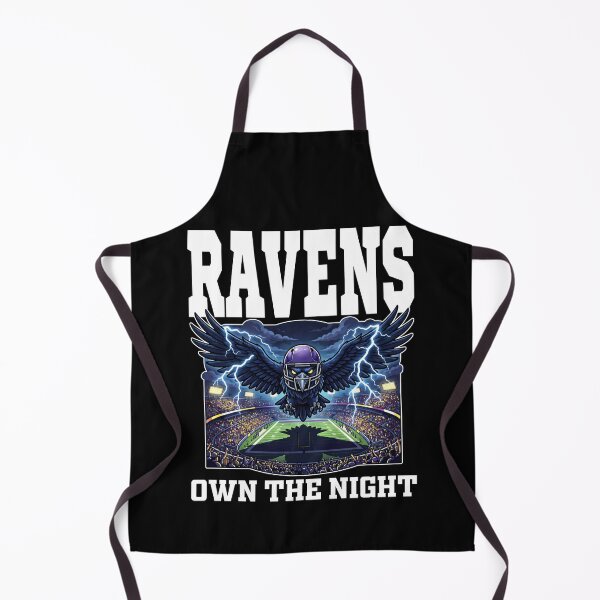 Item preview, RAVENS OWN THE NIGHT - BAL RAVENS designed and sold by KEF Custom.