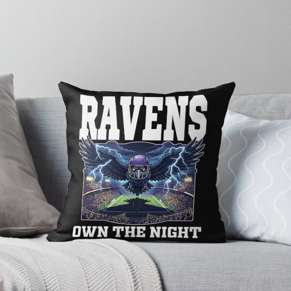 Item preview, RAVENS OWN THE NIGHT - BAL RAVENS designed and sold by KEF Custom.