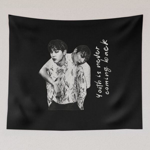 Item preview, Vintage Duo Portrait "Youth Never Back"  designed and sold by bakhtRohini.