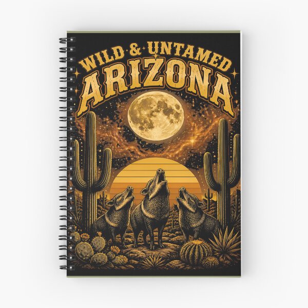 Item preview, Wild & Untamed Arizona – Javelina Moon Desert designed and sold by Art-Arcade6.