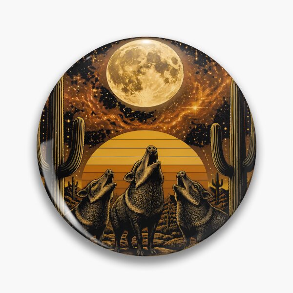 Item preview, Wild & Untamed Arizona – Javelina Moon Desert designed and sold by Art-Arcade6.